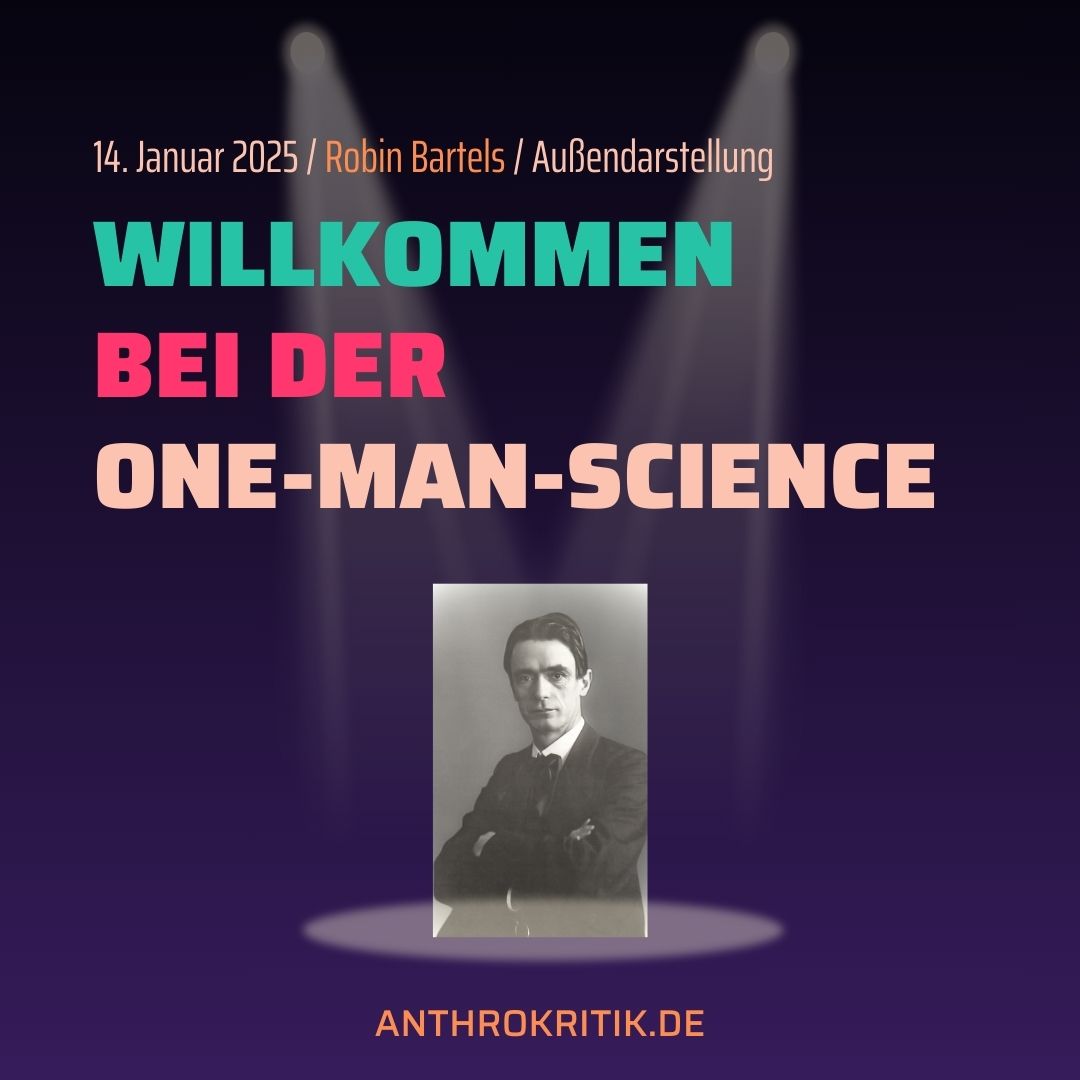 Mehr über den Artikel erfahren Willkommen bei der One-Man-Science