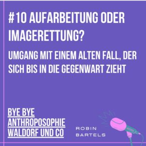 Mehr über den Artikel erfahren #10 Aufarbeitung oder Imagerettung? Umgang mit einem alten Fall, der sich bis in die Gegenwart zieht